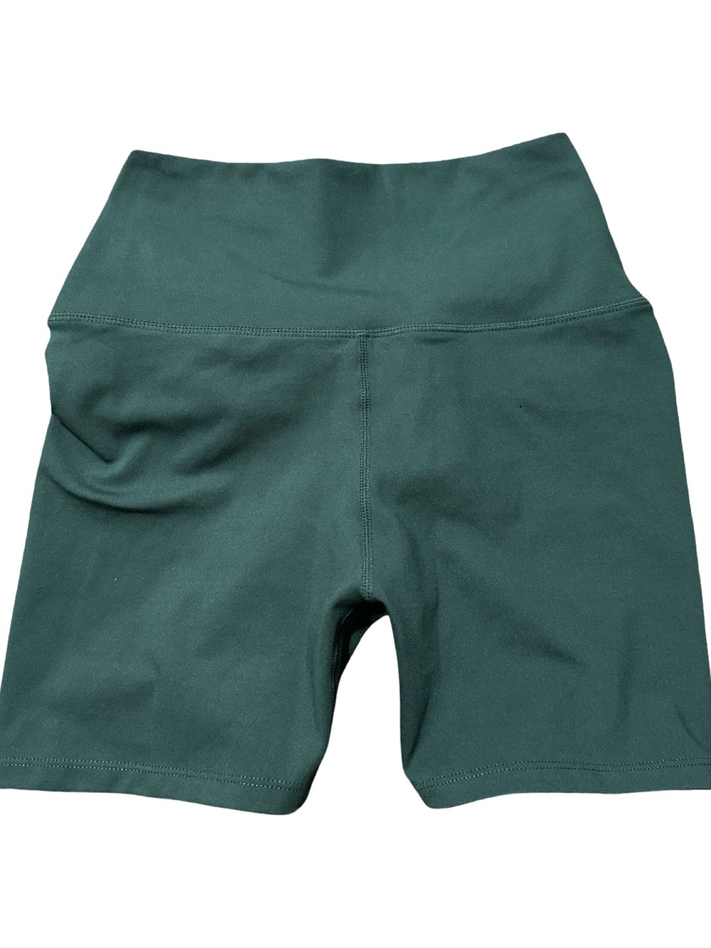 CSB Crop Shop Boutique Women’s Size L Hunter Green Scrunch Butt Bike Shorts
